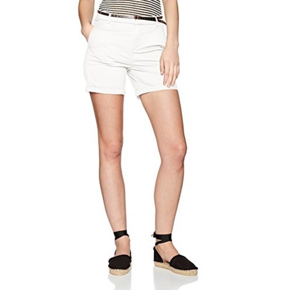 Scoth & Soda Maison Scotch White Short With Belt - Picture 1 of 8